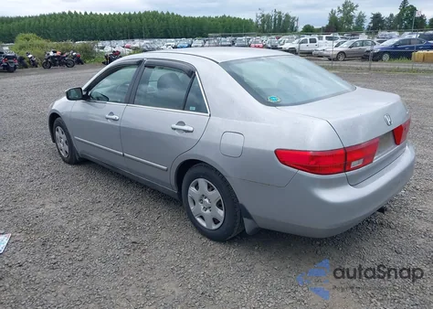 2005 Honda Accord 2.4 Lx из США, поврежденный, VIN 1HGCM56425A184885